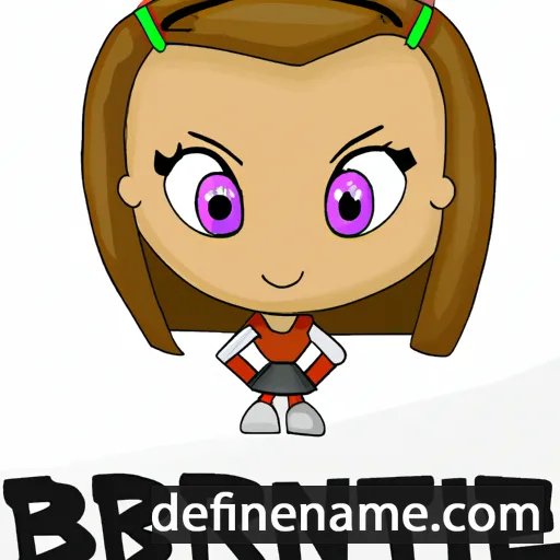 Brittnie cartoon