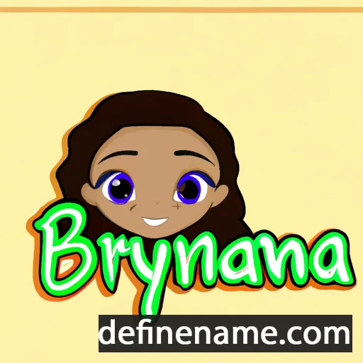 Briyanna cartoon