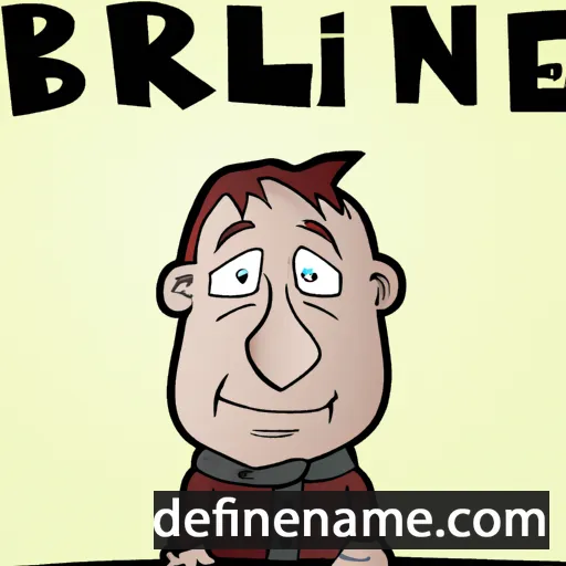 Brønnil cartoon