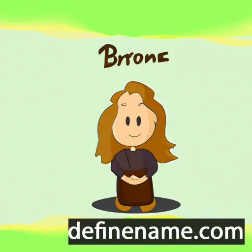 Brønte cartoon