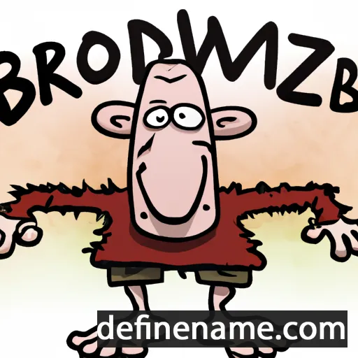 Brodzimierz cartoon