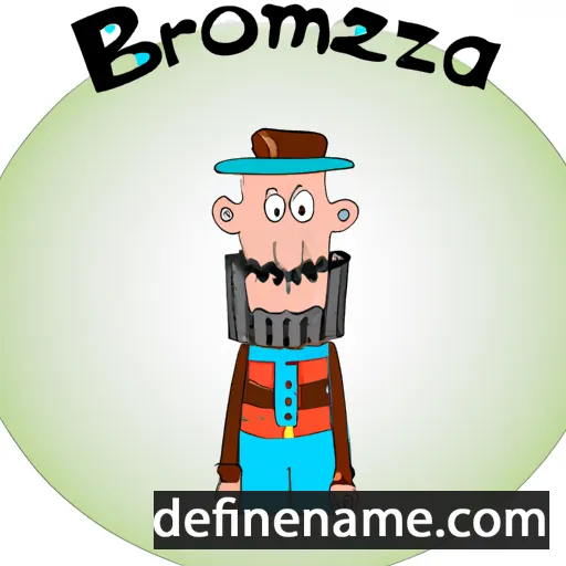 Bronimierz cartoon