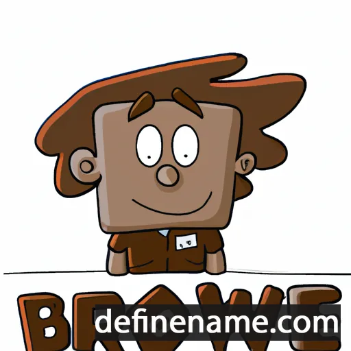 Brownie cartoon