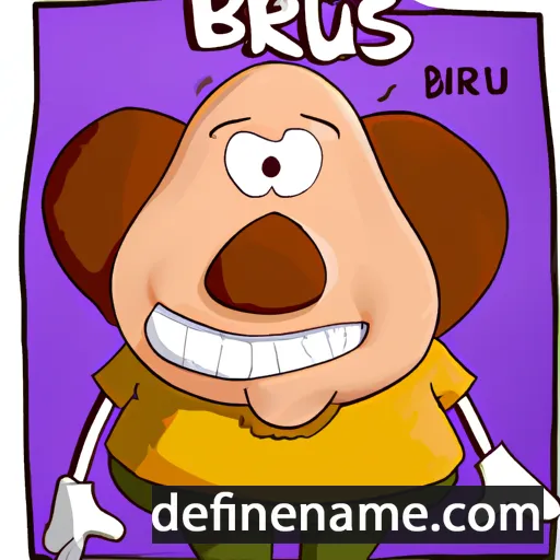 Brùs cartoon