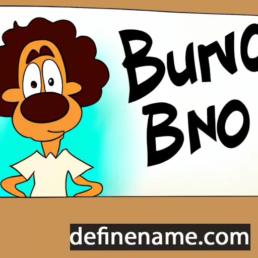 Brüno cartoon