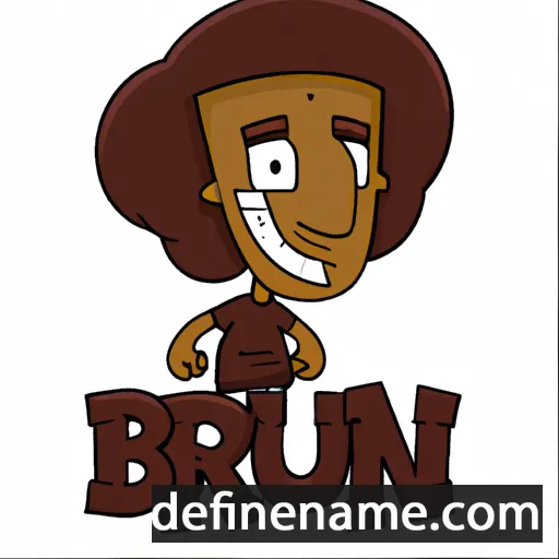 Brun cartoon