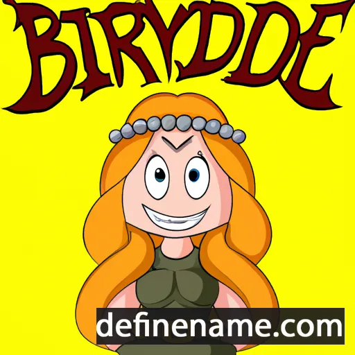 Brynhilde cartoon