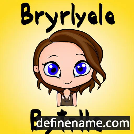 Brynlie cartoon