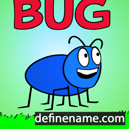 Bug cartoon