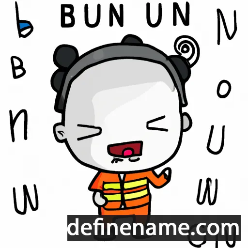 Bunruen cartoon