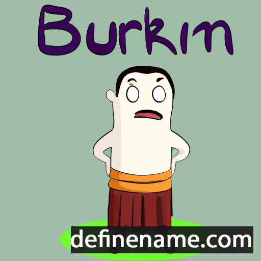 Burkni cartoon