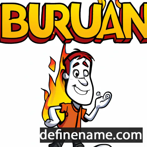 Burn cartoon