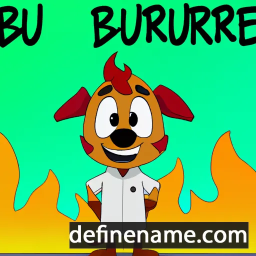 Burnie cartoon