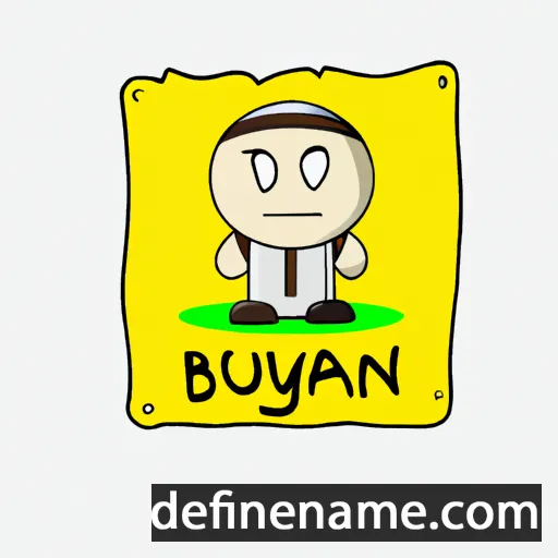 cartoon of the name Buyan