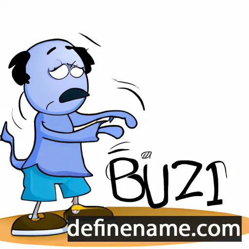 Buzi cartoon