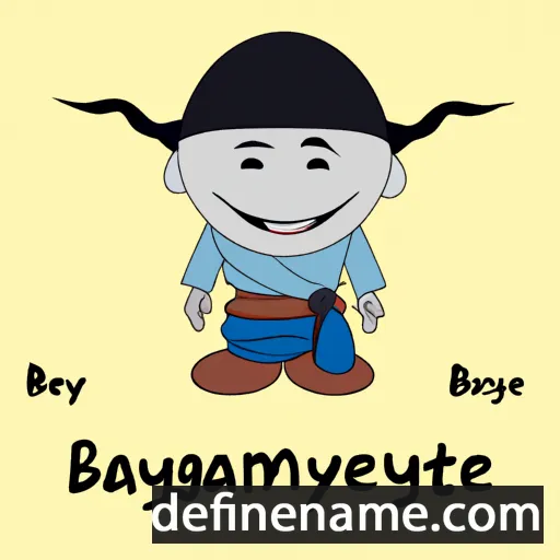 Byambatsetseg cartoon