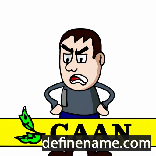 Çağan cartoon