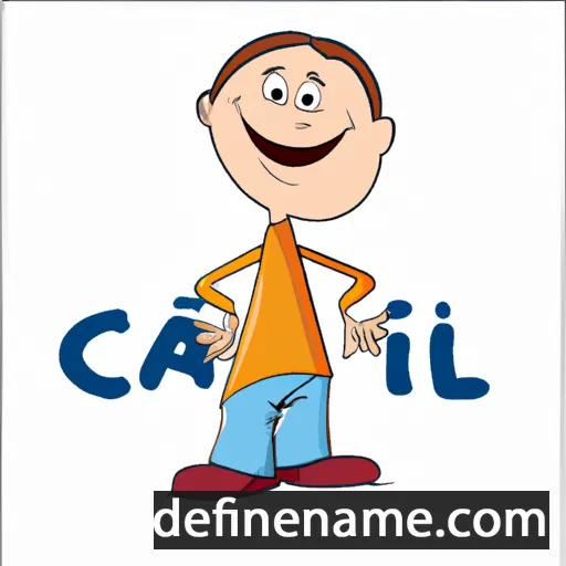 Çağil cartoon