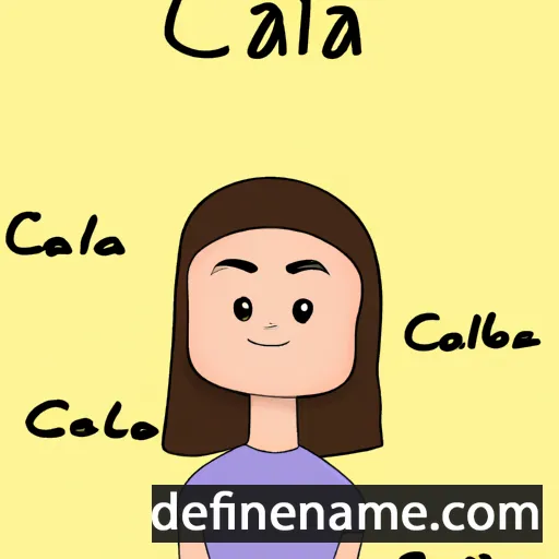 Caela cartoon