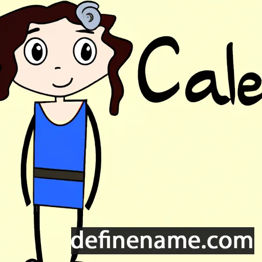 Caelee cartoon