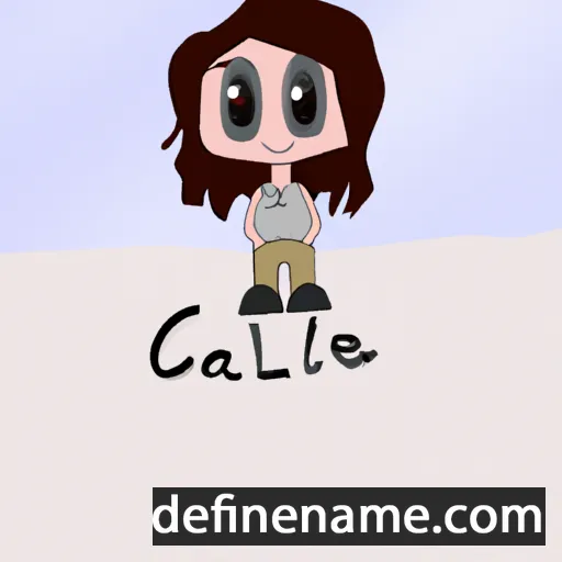 Caellie cartoon