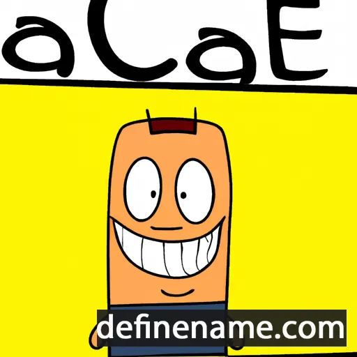 Caige cartoon