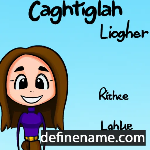 Caighleigh cartoon