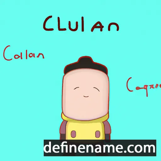 Caijuan cartoon