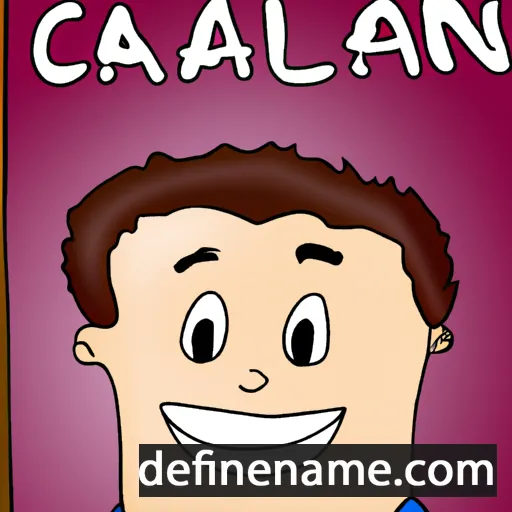 Caillan cartoon