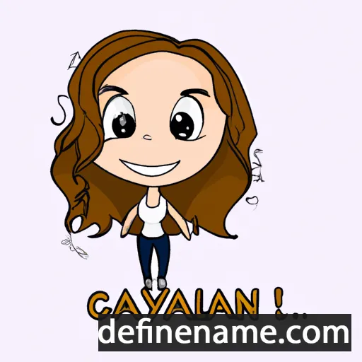 Cailynn cartoon