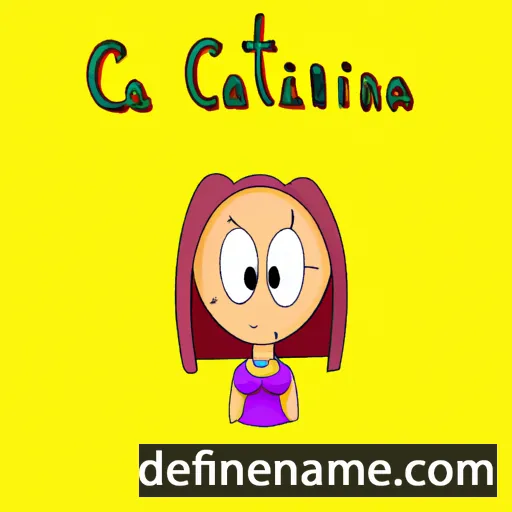 Caitrina cartoon