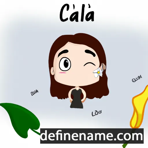 Cala cartoon