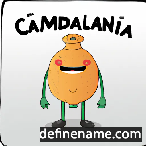 Calamanda cartoon