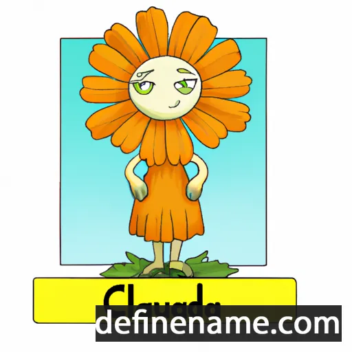 Calendula cartoon