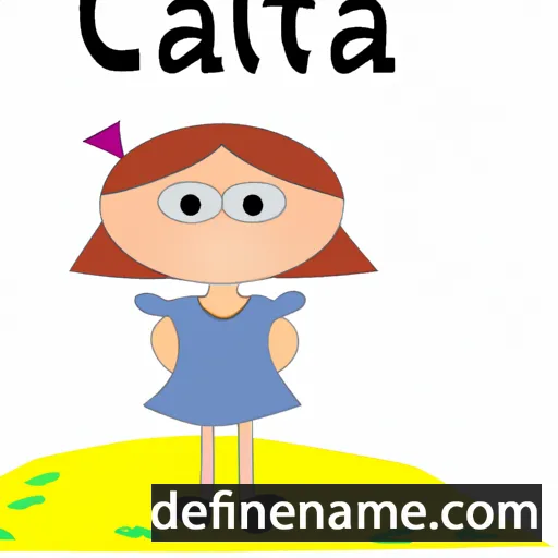 Caletta cartoon