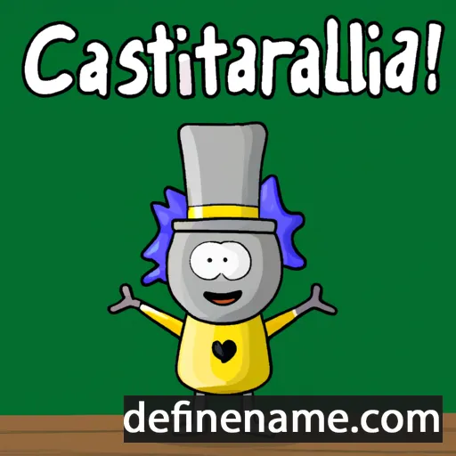 Calístrato cartoon