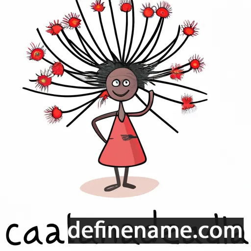 Caliandra cartoon