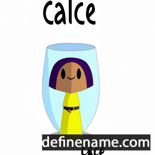 Calice cartoon