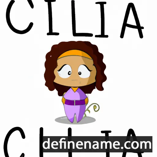 Calicia cartoon