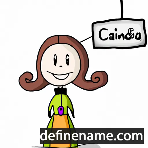 Calinda cartoon