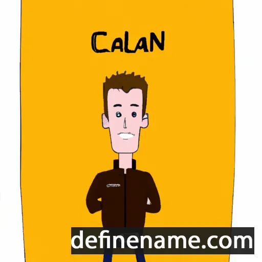 cartoon of the name Callan