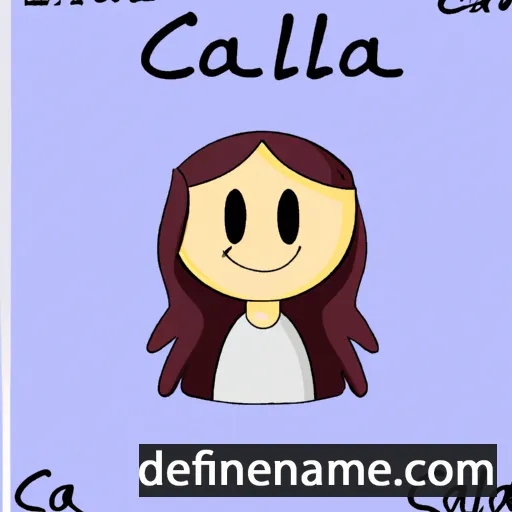 Callia cartoon