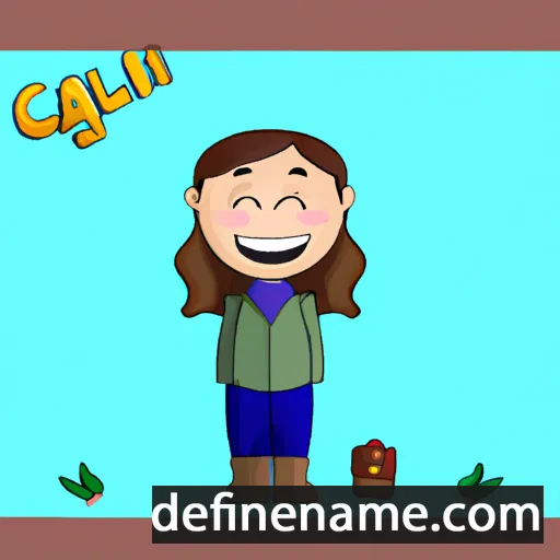 Caly cartoon