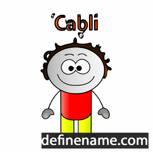 Calyb cartoon