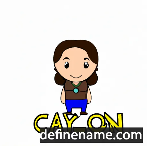 Calyn cartoon