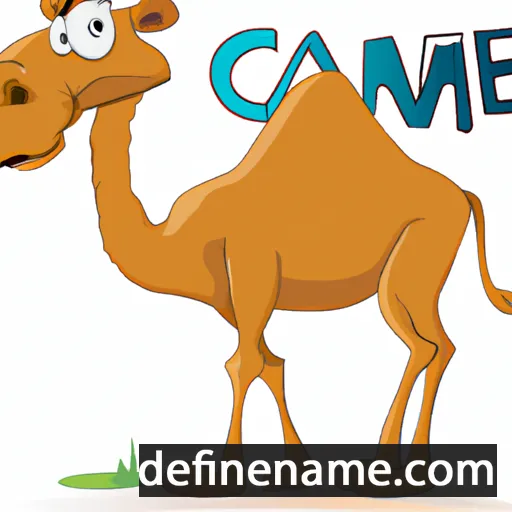 Camel cartoon