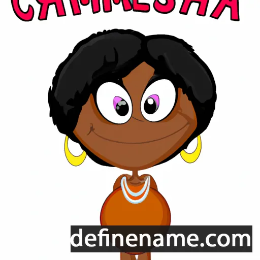 Camesha cartoon