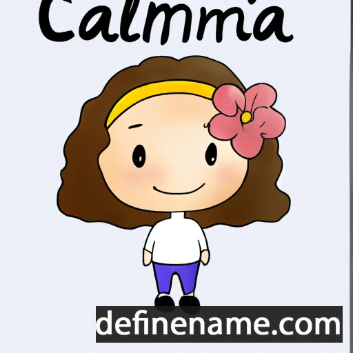 Camilia cartoon