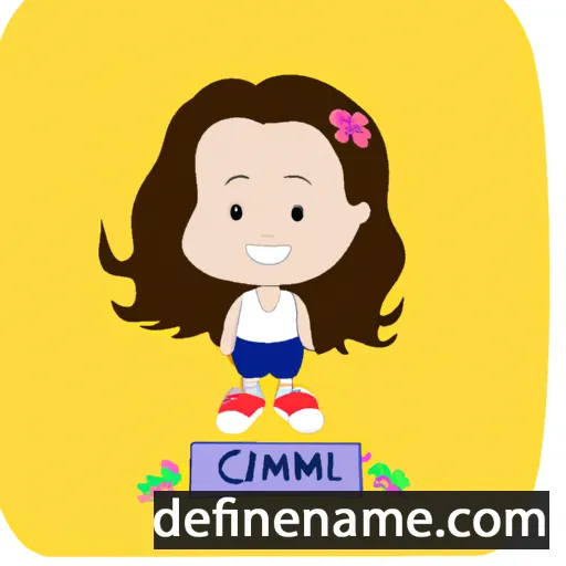 Camilinha cartoon