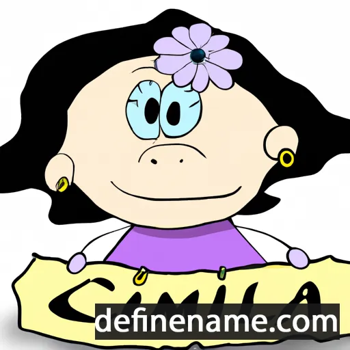 Camillina cartoon